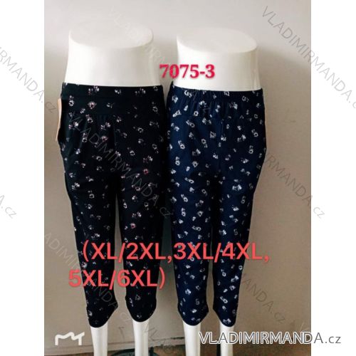 Sweatpants 3/4 short ladies oversized (xl / 2xl.3xl / 4xl, 5xl / 6xl) ELEVEK 7075-3
