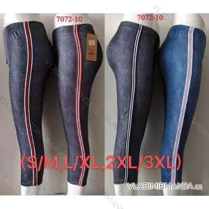 Leggings 3/4 kurze Damen Übergröße (s / m, l / xl, 2xl / 3xl) ELEVEK 7072-10
