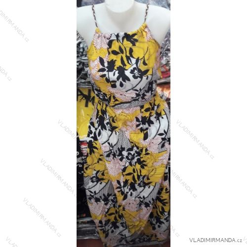 Šaty letné dlhé dámske (uni s / m) Turecko moda TM919066