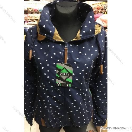 Bunda tenká dámska (m-3XL) Vint VIN19043
