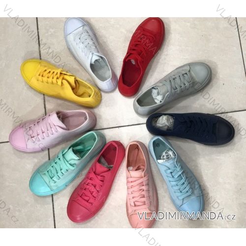 Tenisky dámske jednofarebné (36-41) WSHOES OBUV OB219112
