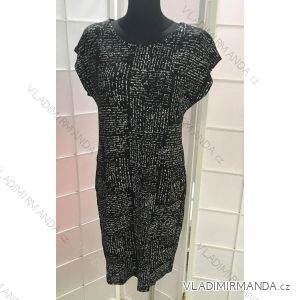 Šaty letné krátky rukáv dámske (L-XXXL) POĽSKÁ moda PM519008
