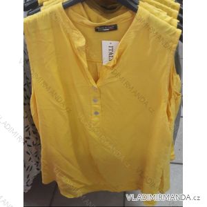 Tričko tunika bez rukávů dámská (uni xl-3xl) ITALSKá MóDA IM719685