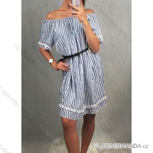Šaty letní s odhalenými rameny krátké dámské (uni s/m) ITALSKá MóDA IM91991657
