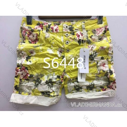 Kraťasy šortky jeans dámské (XS-XL) LEXXURY LEX19S6448