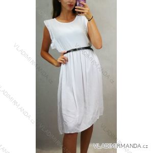 Šaty letní bez rukávů dámské  (uni s/m) ITALSKá MóDA IM719579