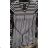 Short sleeve summer dress women's strip (L-XXXL) POLISH MODE PM519041
