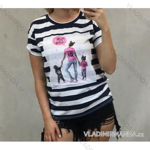 Tričko krátky rukáv mamička (uni s / m) TALIANSKÁ MÓDA IM719265