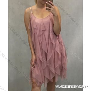 Šaty letní bez rukávů krátké dámské (uni s/m) ITALSKá MóDA IM919663