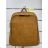 Women's Backpack Handbag (ONE SIZE) ITALIAN FASHION IM2619094