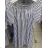 Sommer Kurzarm Kleid Damen (uni s / l) ITALIENISCHE MODE IM719293
