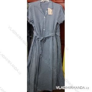 Šaty letné košeľové dlhé dámske (uni s / l) TALIANSKÁ MÓDA IM719302
