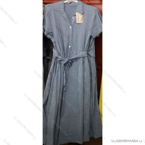 Sommerhemd langes Frauenkleid (uni s / l) ITALIAN FASHION IM719302
