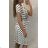 Summer short sleeve dress women's polka dot (uni s / m) ITALIAN MODE IM919696

