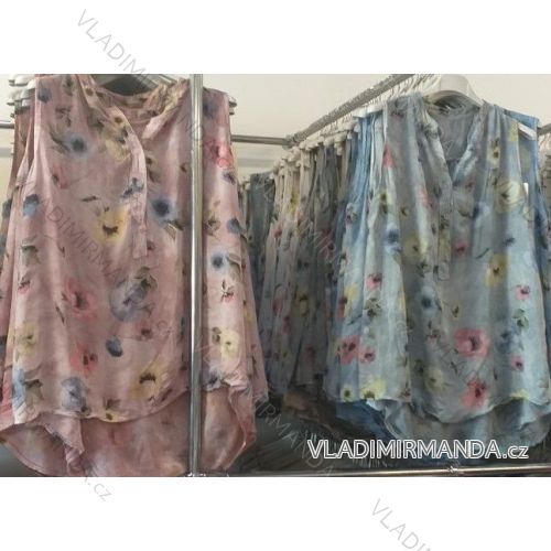 Tunika bez rukávov dámska (uni sm) TALIANSKÁ MÓDA IM1219025
