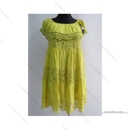 Kurzes Sommerkleid Damen (uni sl) ITALIENISCH MODA IM15191706T2236
