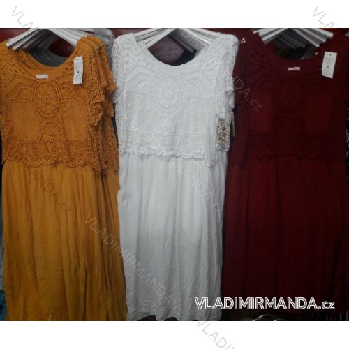 Dress short lace short sleeve women (uni sl) ITALIAN MODA IM719733
