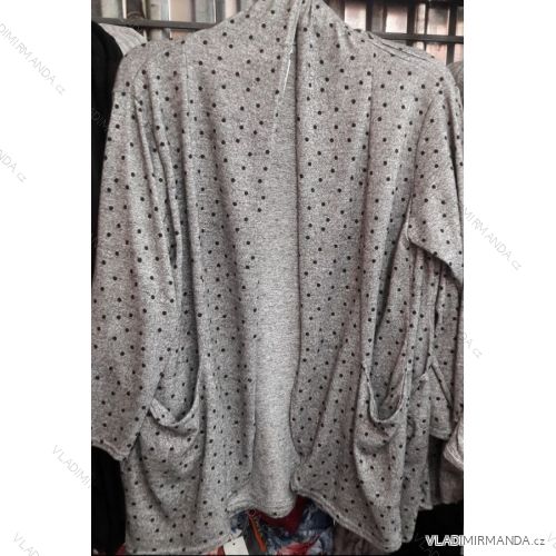 Cardigan Fleece Warm Übergröße (UNI XL-3XL) POLISH FASHION PM119208
