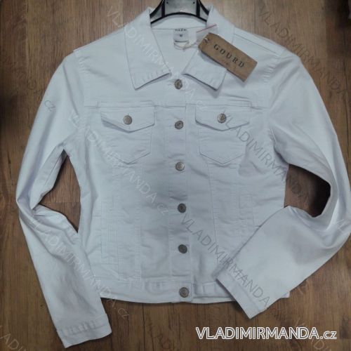 Bunda riflová jeans dámská (M-2XL) GOURD MA119GD1831-KP