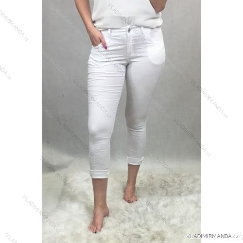 Kalhoty slabé dámské  (uni s/m) ITALSKá MóDA IM519421
