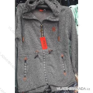 Mikina na zip s kapucí dámská (M-2XL) HKD HKD19HKD-165