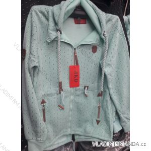 Mikina na zip s kapucí dámská (M-3XL) HKD HKD19HKD-164-1