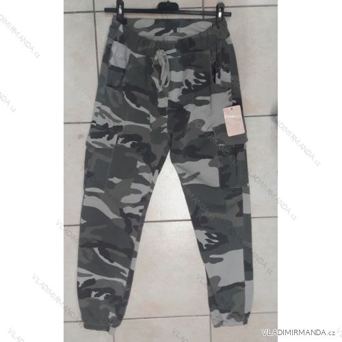Sweatpants weak camo women's buttons (uni s / m) ITALIAN FASHION IM519084
