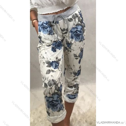 Women's flower pants long (uni L / XL) ITALIAN FASHION IMC198958