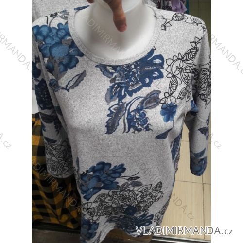Women's T-shirt warm long sleeve oversized (l-3xl) ERBOSSI PM119232