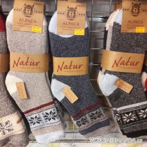 Ponožky teplé vlněné alpaca dámske (35-42) AMZF PB-401