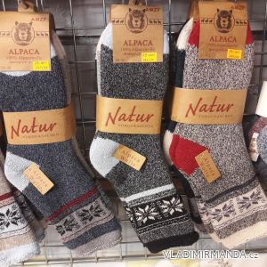 Ponožky teplé vlněné alpaca dámske (35-42) AMZF PB-400