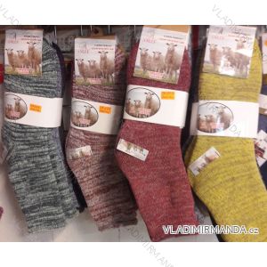 Ponožky teplé vlněné ovčí dámské (35-42) AMZF PB-777