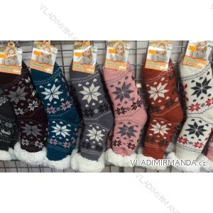 Ponožky teplé bavlněné dámské (35-42) AMZF PB-601-1