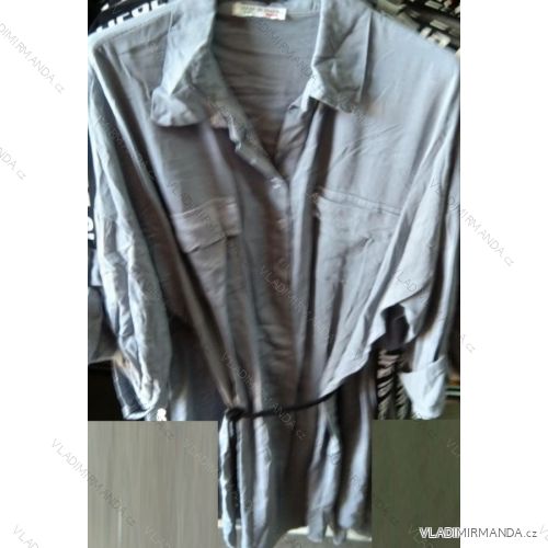 Long Sleeve Shirt Dress women (uni s / l) ITALIAN FASHION IM919873
