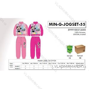 Jogginghose und Sweatshirt Minnie Mouse für Mädchen (98-128) SETINO MIN-G-JOGSET-55