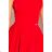 Dress circle - heart shaped neckline - Red 114-3
 NMC-114-3