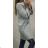 Strickjacke gestrickte lange Ärmel Damen (uni sl) ITALIENISCHE Mode IM918705