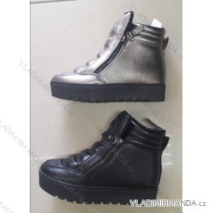 Tenisky členkové na platforme dámske (36-41) FSHOES OBUV OBF19LBK98-1
