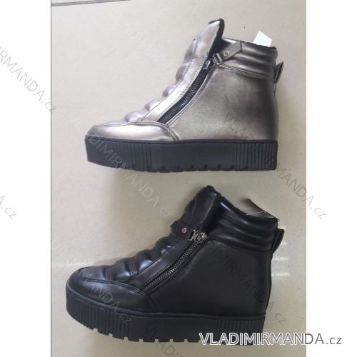 Tenisky členkové na platforme dámske (36-41) FSHOES OBUV OBF19LBK98-1