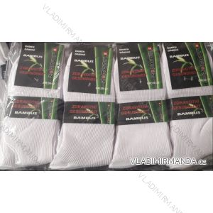 Ponožky zdravotní bambusové pánské (39-46/bílé) LOOKEN ZTY-B1591