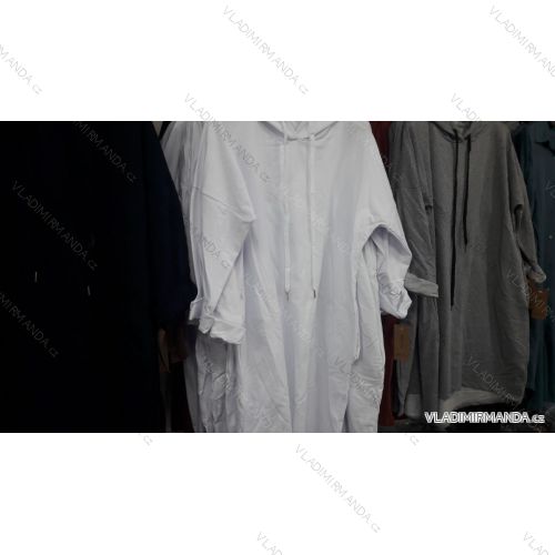Mikina prodloužená alá šaty dámská (uni s/m) ITALSKá MODA IM719203