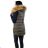 Winter jacket with fur quilted womens (sml-xl) MFASHION MF18M-204A