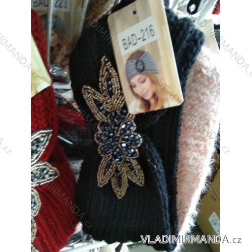 Women's headband winter (ONE SIZE) POLISH MANUFACTURING PV219BAD-216