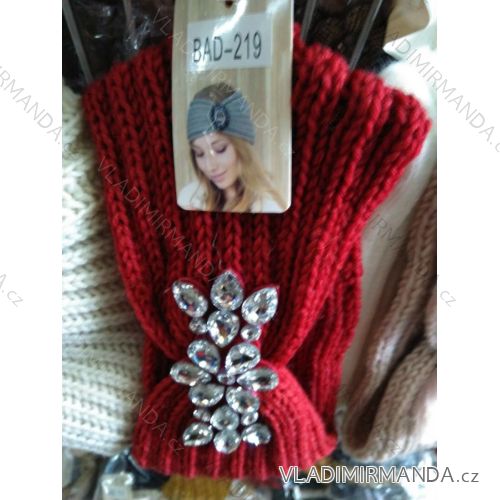 Čelenka zimní dámská (ONE SIZE) POLSKÁ VÝROBA PV219BAD-219