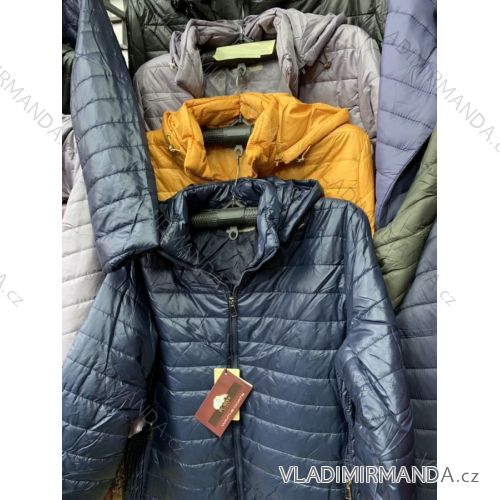 Bunda jesenná dámska nadrozmerná (3XL-7XL) POĽSKÁ MÓDA PM119248