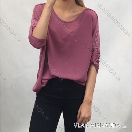 Tunic blouse 3/4 long sleeve women (uni s / m) ITALIAN FASHION IM619038
