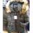 Jacket winter with hood and fur women oversized (XL-4XL) POLISH FASHION PM219043
