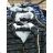 Mikina zateplená kožíškem na zip pánská nadrozměrná (L-4XL) HKD HKD19HKD-332