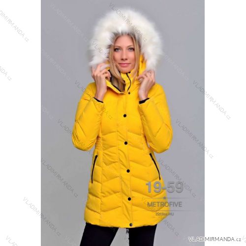 Damenwintermantel mit Fell (S-2XL) METROFIVE MET19010
