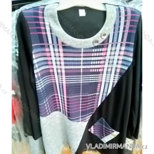 T-shirt t-shirt short sleeve ladies oversized (46-54) POLISH FASHION PM519035